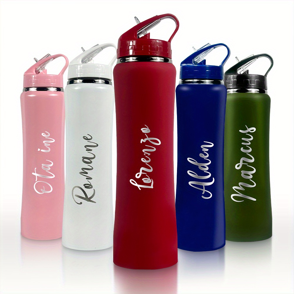 Sports Equipment With Names - Botol Air Sedotan dengan Nama yang