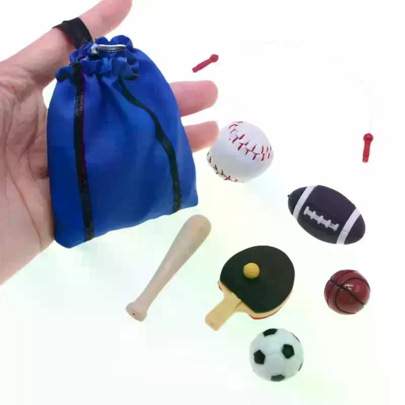 Sports Equipment Basketball - 1/12 Kit Peralatan Olahraga Mini Simulasi