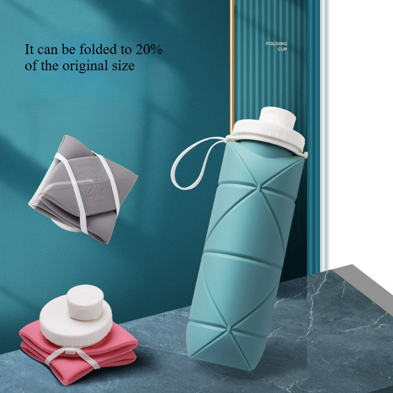 Sports Equipment Store - Botol Air Silikon Lipat Portabel, Mudah